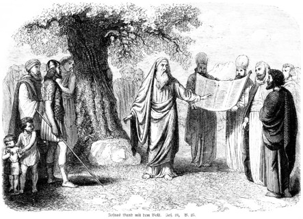 Joshua's covenant with the people
