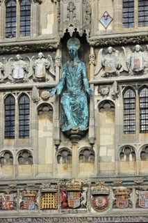 The Christchurch gate entrance to the Canterbury Cathedral in Canterbury