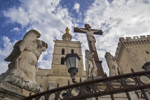 Sculptures of angels