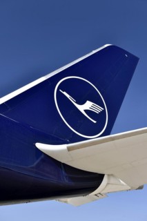 Lufthansa Airbus A350-900 New Livery Tailplane