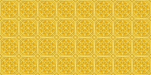 Islamic gold ornament vector seamless pattern