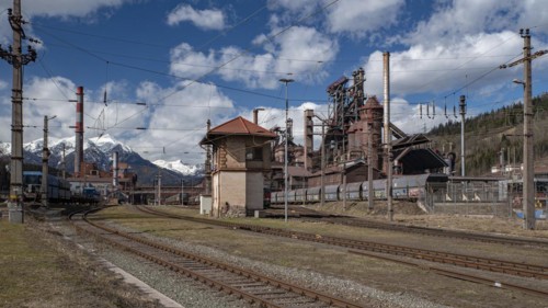 Donawitz steelworks of voestalpine AG, Leoben, Styria, Austria, Europe