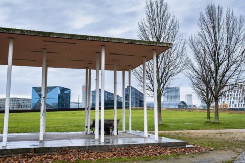 Temple of Silent Contemplation, Spreebogenpark, Berlin, Germany, Europe