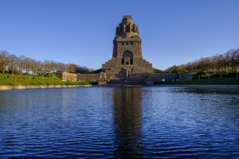 Monument to the Battle of the Nations, Leipzig, Saxony, Germany, Europe