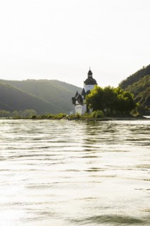 Pfalzgrafenstein Castle, Kaub, Upper Middle Rhine Valley, UNESCO World Heritage Site, Rhineland-Palatinate, Germany, Europe