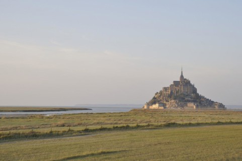 Mont Saint Michel, the Couesnon and salt marshes