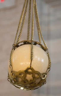 Ostrich egg found in Ottoman made mosques in Istanbul