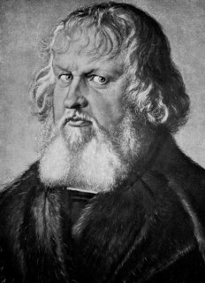 The Portrait of Hieronymus Holzschuher is a painting by the German Renaissance master Albrecht Duerer from 1526, Historic, digitally restored reproduction from a 19th century original