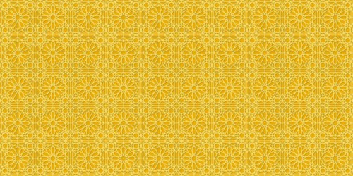 Islamic gold ornament vector seamless pattern