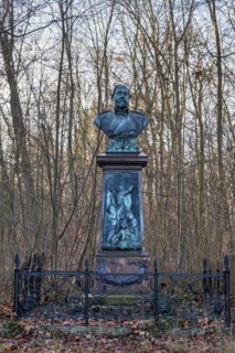 Monument to Otto von Hagen, Eberswalde, Brandenburg, Germany, Europe