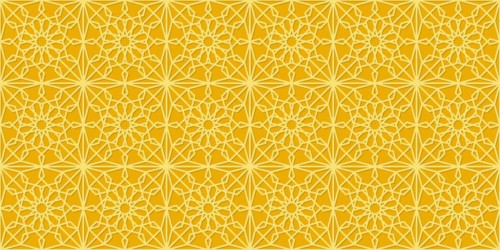 Islamic gold ornament vector seamless pattern