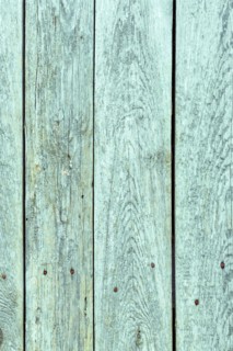 Background with green vertical wooden planks