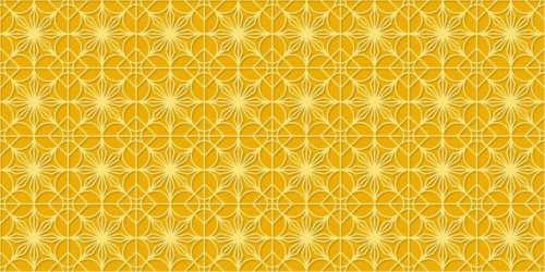 Islamic gold ornament vector seamless pattern