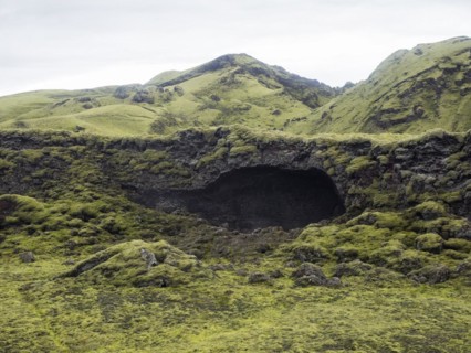 Tjarnargigur crater landscape, moss-covered volcanic landscape, Laki crater landscape, highlands, South Iceland, Suourland, IcelandMPUS DIGITAL CAMERA