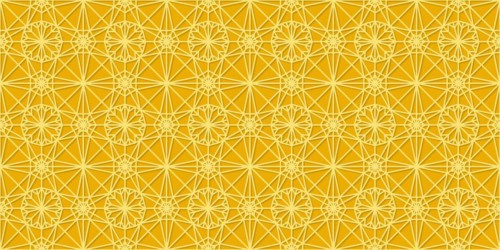 Islamic gold ornament vector seamless pattern