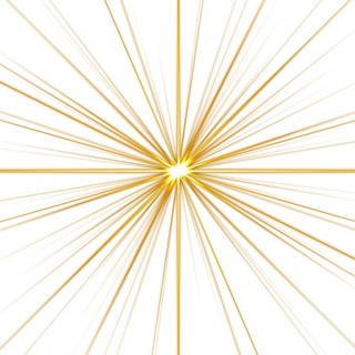 Digitally rendered Light effect rays flash radiance of star or sun white glow shine explosion