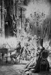 Wolfgang Amadeus Mozart, 27 January 1756, 5 December 1791 and Joseph II, Joseph Benedikt Anton Michael Adam, 13 March 1741, 20 February 1790, Holy Roman Emperor, Historical, digitally restored reprodu...