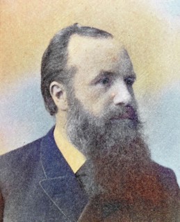 Carl Eduard Sachau, 20 July 1845, 17 September 1930, was a German Orientalist, Historical, digitally restored reproduction from a 19th century original