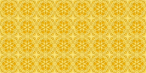 Islamic gold ornament vector seamless pattern