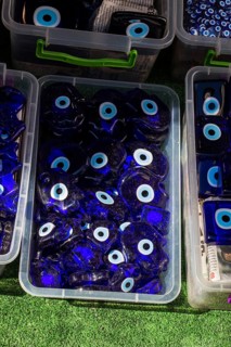 Evil eye bead as Amulet souvenir from Turkey