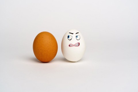 Funny Eggs. Faces on the eggs Eggs Smiles. Studio