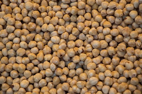 Dried shelled Blanched seeds of Whole nuts as food background