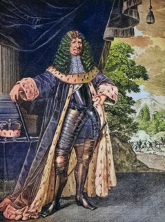 Frederick William, Frederick William was Elector of Brandenburg and Duke of Prussia, Historical, digitally restored reproduction of a 19th century original