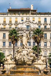 Fontaine de la Federation, Place de la Liberte, Toulon, France, Europe