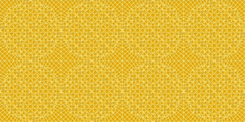 Islamic gold ornament vector seamless pattern