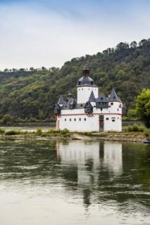 Pfalzgrafenstein Castle, Kaub, Upper Middle Rhine Valley, UNESCO World Heritage Site, Rhineland-Palatinate, Germany, Europe