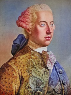 Joseph II, Joseph Benedikt Anton Michael Adam was Holy Roman Emperor from 1765 to 1790 and ruler of the Habsburg lands from 1780 to 1790, Historical, digitally restored reproduction of a 19th century ...