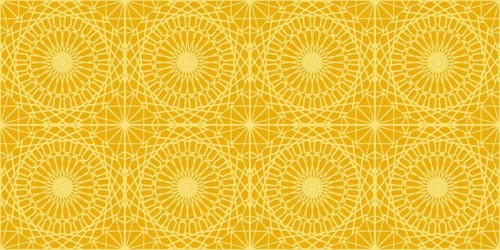 Islamic gold ornament vector seamless pattern