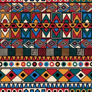 Tribal ethnic background. Vector seamless pattern design for background, carpet, wallpaper, wrapping, batik, fabric