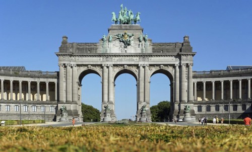 Arc de Triomphe in the Parc du Cinquantenaire