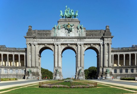 Arc de Triomphe in the Parc du Cinquantenaire