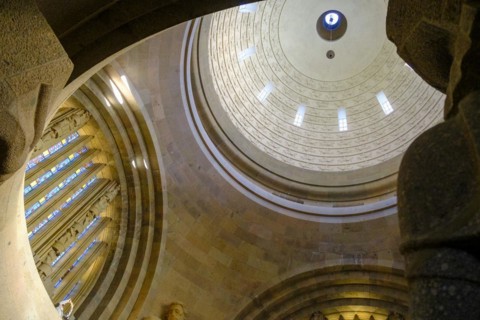 Dome with 324 equestrian figures, Monument to the Battle of the Nations, Leipzig, Saxony, Germany, Europe