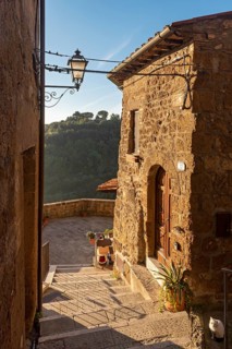 Pitigliano Old Town, Jewish Ghetto Little Jerusalem, Tuscany, Italy, Europe