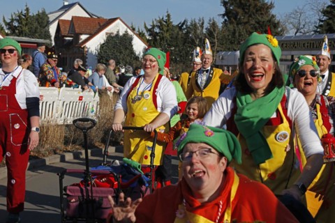 Carnival, Street Carnival, Parade, Dieburg, Hesse, Germany, Europe