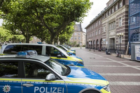 Police Headquarters, Ruhr Area, Oberhausen, North Rhine-Westphalia, North Rhine-Westphalia, Germany, Europe