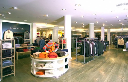 Fashion, menswear, textile industry, international brands, department stores', retail, shopping