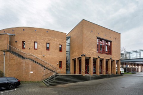 Kreishaus Rhein-Erft-Kreis, Bergheim, North Rhine-Westphalia, Germany, Europe