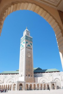 Maroc, Casablanca, Mosquee Hassan II