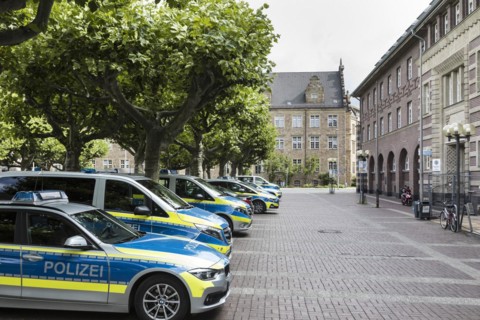 Police Headquarters, Ruhr Area, Oberhausen, North Rhine-Westphalia, North Rhine-Westphalia, Germany, Europe