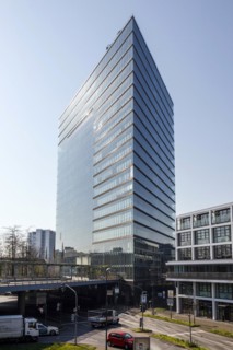 Stadttor Duesseldorf, seat of the Ministry of Transport of the State of North Rhine-Westphalia, Duesseldorf, North Rhine-Westphalia, Germany, Europe
