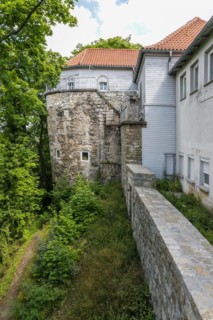 City wall, Nordhausen, Thuringia, Germany, Europe