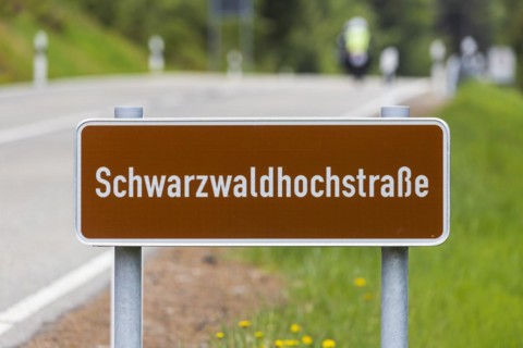 The Black Forest High Road is one of the oldest and best-known holiday routes in Germany. It is part of the Bundesstrasse 500, Baiersbronn, Baden-Wuerttemberg, Germany, Europe