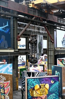STRAAT, Museum for Street Art and Graffiti, NDSM Plein, Amsterdam, The Netherlands, Europe