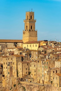 Pitigliano Cathedral, Tuscany, Italy, Europe