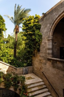 Hostel of the French, Knights Street in Old Town from the time of the Order of St. John, only surviving 16th century street in late Gothic style, Oddos Ippoton, Rhodes Town, Greece, Europe