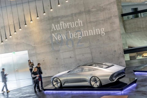 Myth 6: The dawn of emission-free mobility. Mercedes-Benz Concept IAA